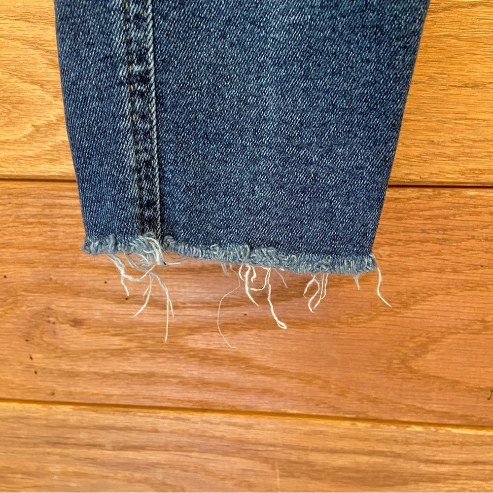 We the Free Free People High Waist raw hem skinny jeans - Picture 3 of 5